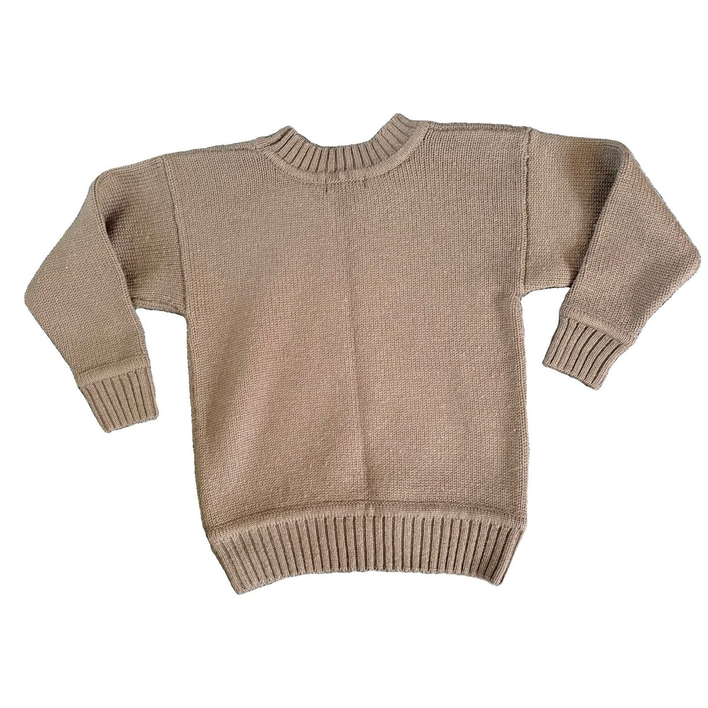 Vintage Gap Clothing Co Shetland Wool Sweater green  Made in England Men Small S - Picture 7 of 7